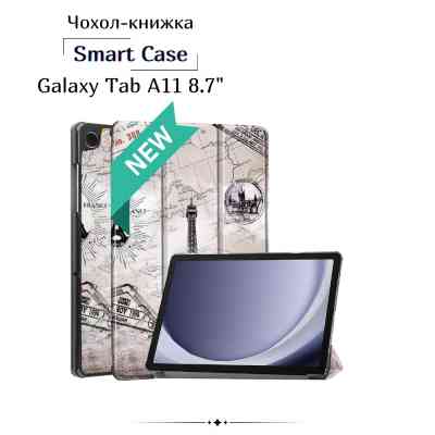 Чехол для планшета BeCover Smart Case Samsung Galaxy Tab A11 SM-X133/X135 8.7" Paris (713977) Винница