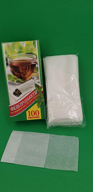 Фільтр - пакети для чаю (100шт)малий (1 уп.) Харків - фото 1
