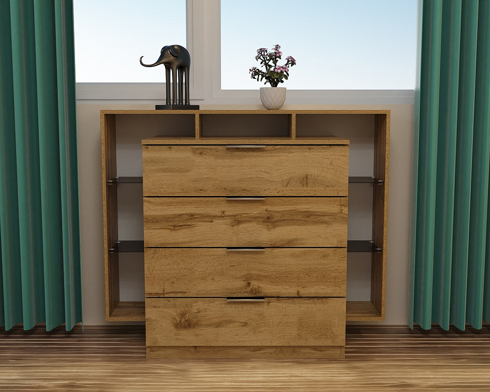 Комод Крістал, Дуб Аппалачі, 1200/450/1000 Львів - фото 2