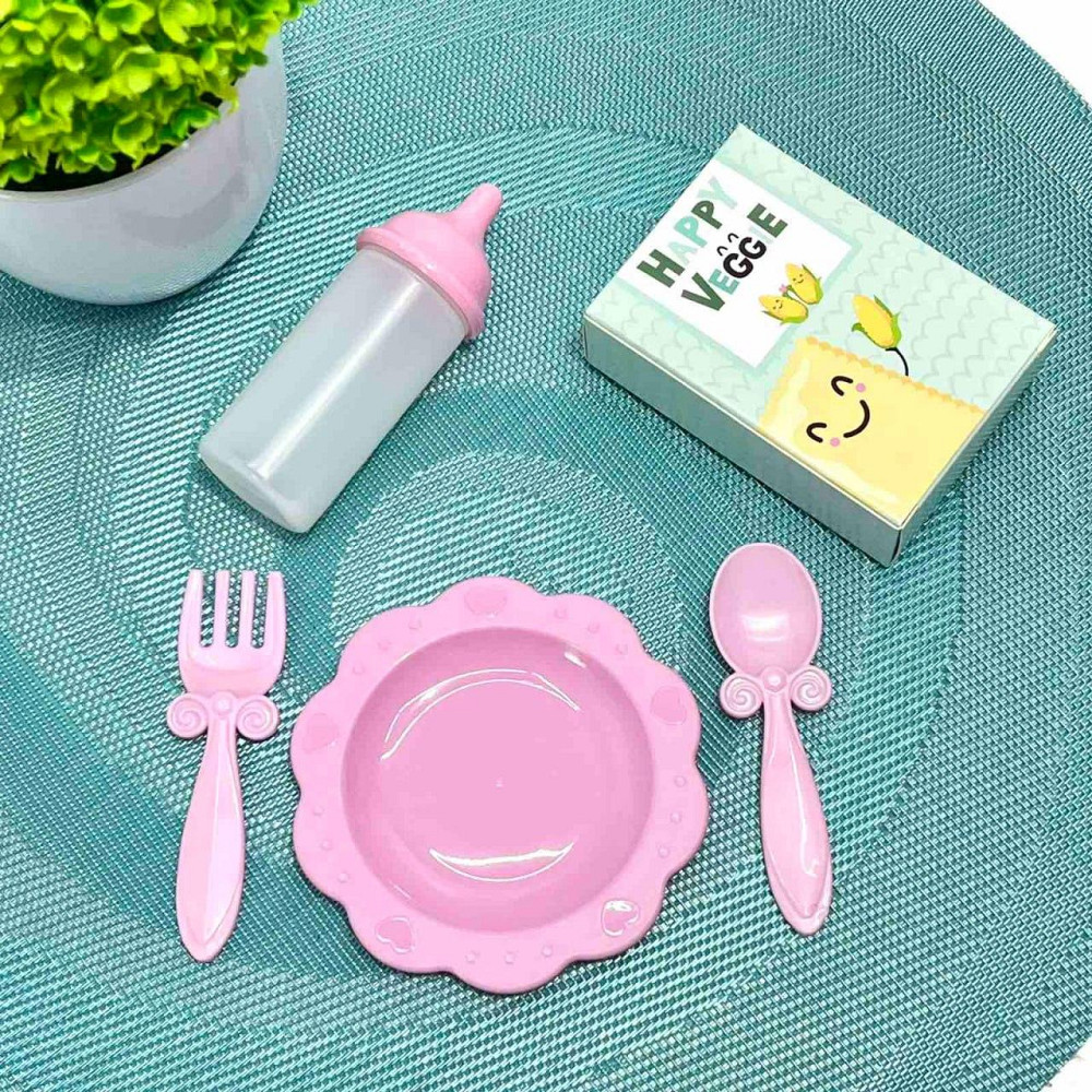 Ляльковий стільчик для годування ляльок FiVEoNiNE Рожевий (T771057) Чернигов - изображение 9