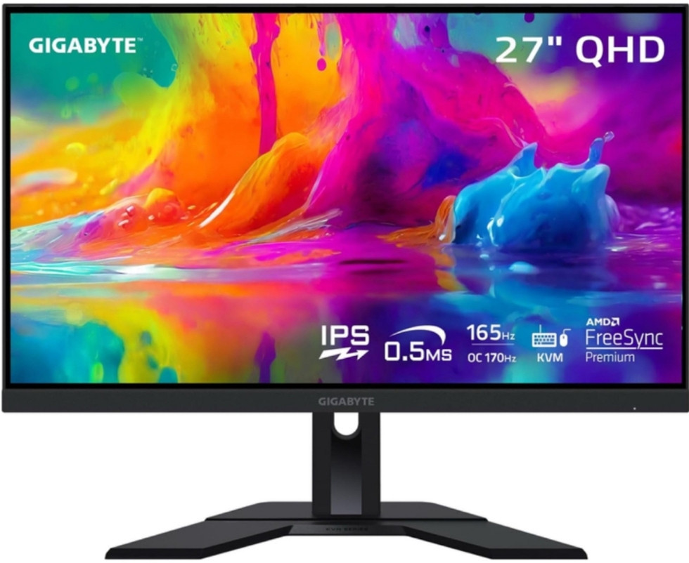 Монітор 27" Gigabyte M27Q Gaming Monitor -- QHD 2K / Super Speed IPS / 170Hz OC Київ - фото 8