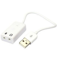 Звукова плата Dynamode USB 8(7.1) каналов 3D RTL (USB-SOUND7-WHITE) Киев - изображение 1