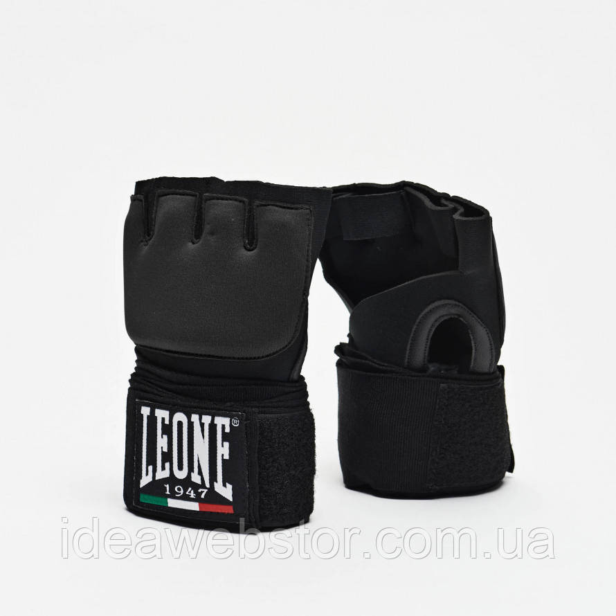 Бинти рукавички Leone Neoprene Black спортивні для боксу та тренувань захист рук Київ - фото 10