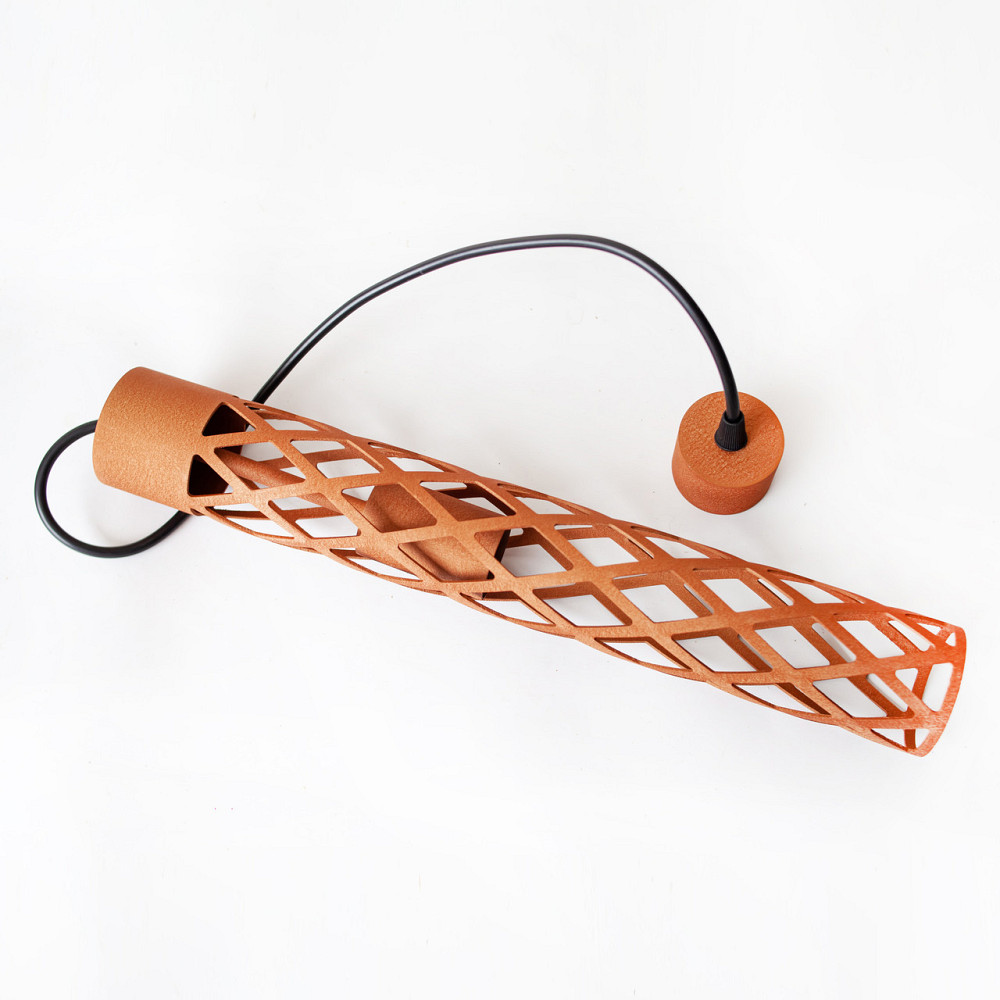 Cветильник лофт подвесной Е27 коричневый Flow MR 6041 BR Киев - изображение 2