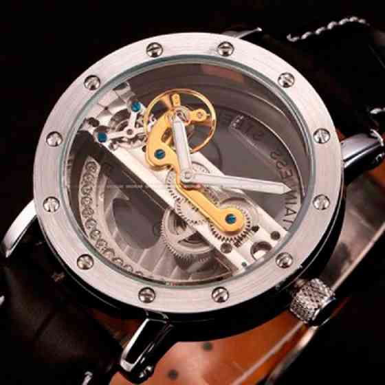 Мужские часы Forsining Air Silver Винница