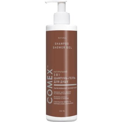 Гель для душу Comex Імбир 3 в 1 Парфумований для чоловіків 250 мл (4820230955026) Вінниця - фото 1
