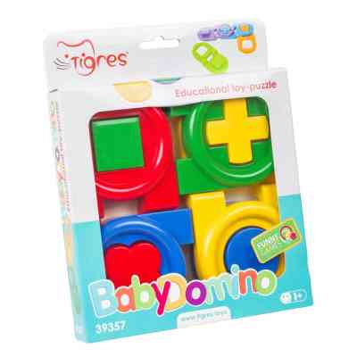 Развивающая игрушка Tigres пазл Детское домино (39357) Винница