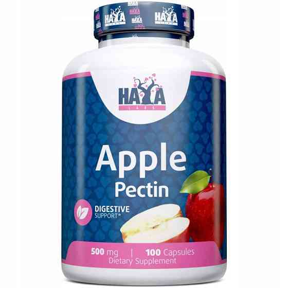 Пектин Haya Labs Apple Pectin 500 mg 100 Caps Луцьк