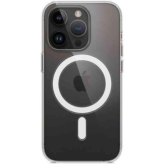 Чохол-накладка Apple Clear Case with MagSafe для Apple iPhone 14 Pro Transparent (MPU63) ( 16641 ) Харьков