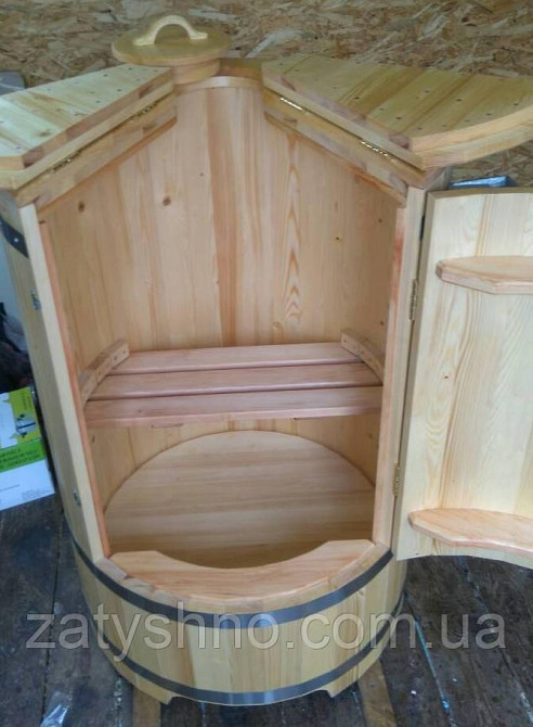 Фітобочка дерев'яна, діаметр 900 Київ - фото 3