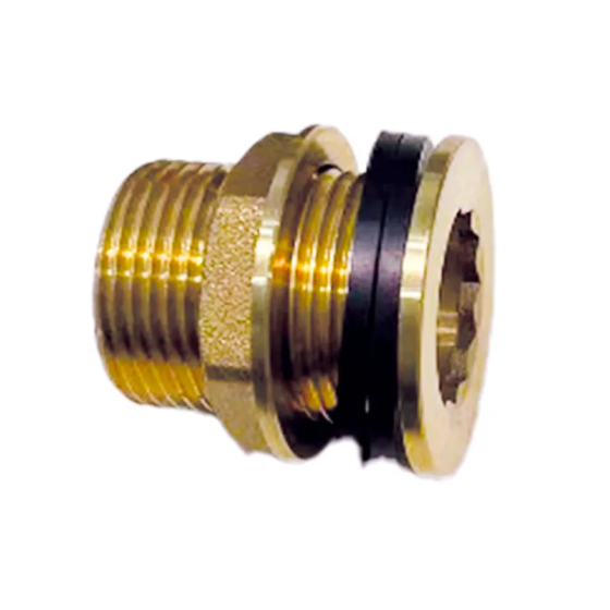 Врізка в бак з контргайкой Europroduct EP.0430 -1" (латунна) (EP6188) Київ