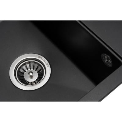 Мийка кухонна GRANADO MERIDA black shine (gr0301) Вінниця - фото 4