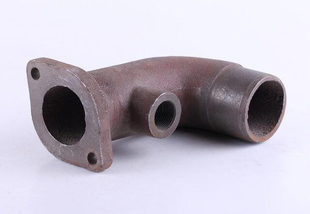 Труба соединительная впускного коллектора двигателя KM385BT минитрактора Мукачево - изображение 1