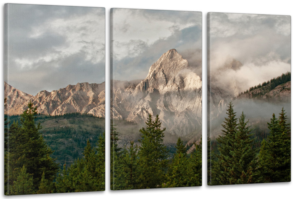 Модульна картина у вітальню/ спальню     Гірський масив     ART-023_3A 100х150 см Київ - фото 1