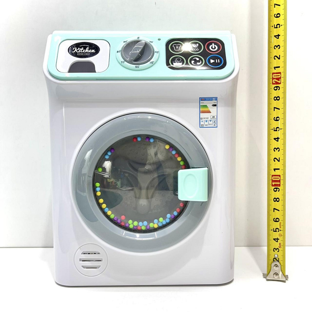 Пральна машина infunbebe звук світло обертовий барабан на батарейці Біла (RP88789) Чернігів - фото 5