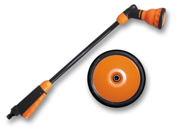 Насадка для поливу зі штангою 65см регульований ECO-4445 BRADAS Польща Київ - фото 1