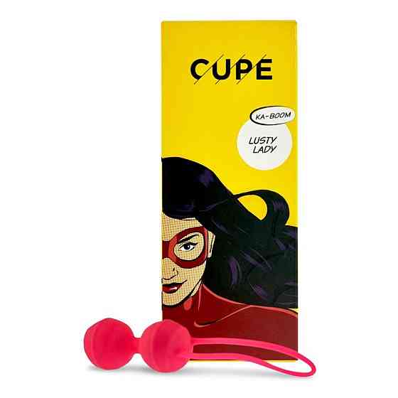 Вагинальные шарики Lusty Lady CUPE, розовые Sex Aura Киев
