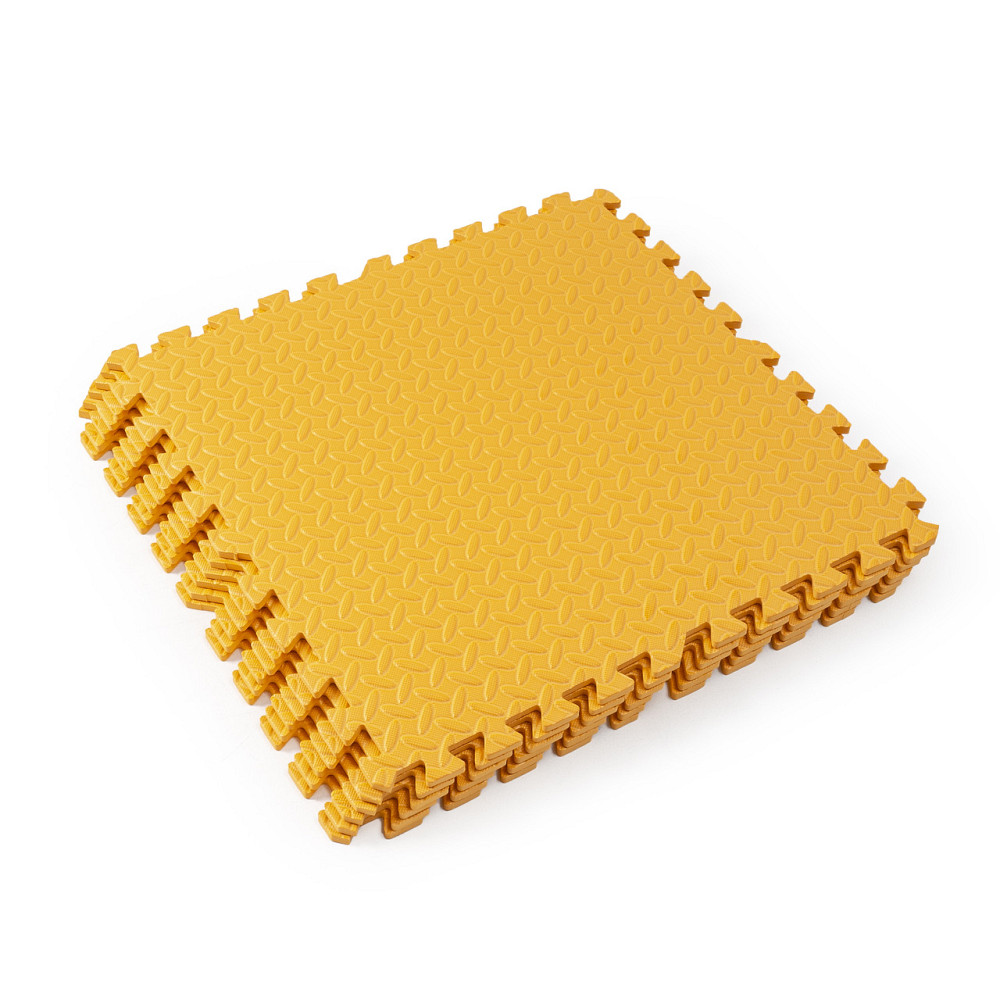 Мат пазл коврик для тренировок WCG EVA 60х60х1 см - 6 частей Оранжевый Киев - изображение 4