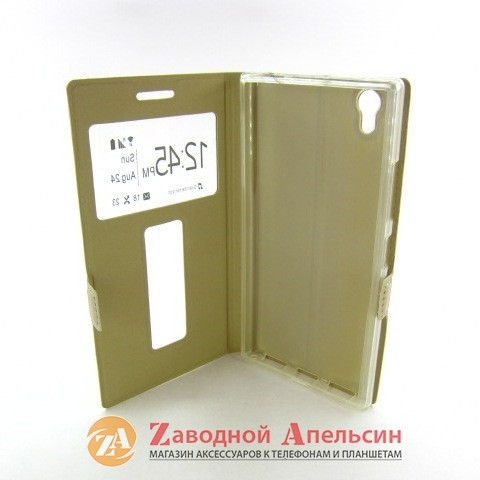 Чохол книжка Lenovo P70 Smart Case gold Одеса - фото 6