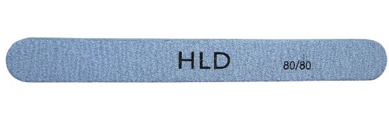 Пилочка минеральная H L D(80*80) прямоугольная узкая серая Киев