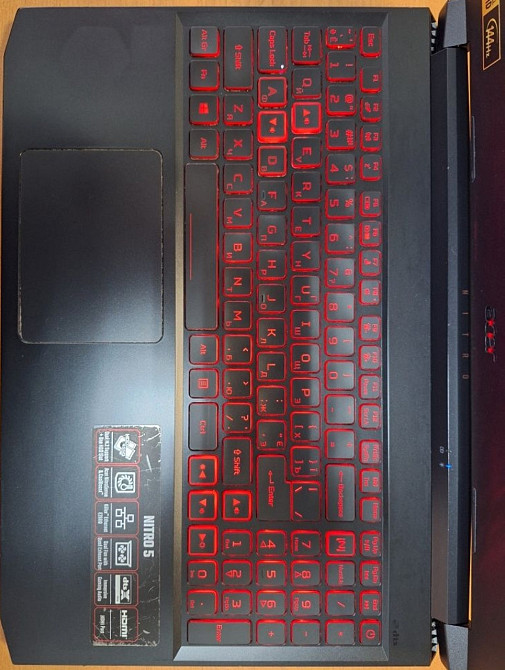 Ноутбук ACER Nitro AN515-45 Ryzen 5 5600H Экран 15.6” IPS (1920x1080) Full HD 144 Гц, Київ - фото 5