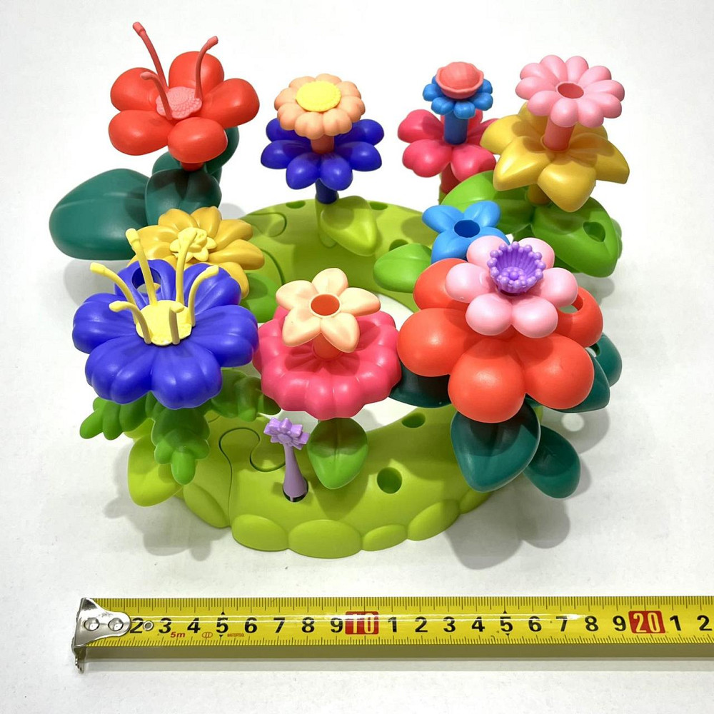 Конструктор Квітковий сад різнокольоровий 42 деталі (898-9106) Чернігів - фото 10