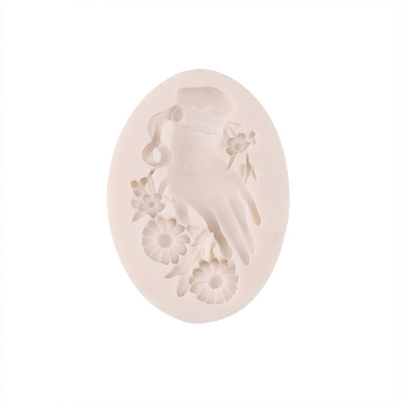 Молд силиконовый Рука 49 на 69 мм серый Киев - изображение 5