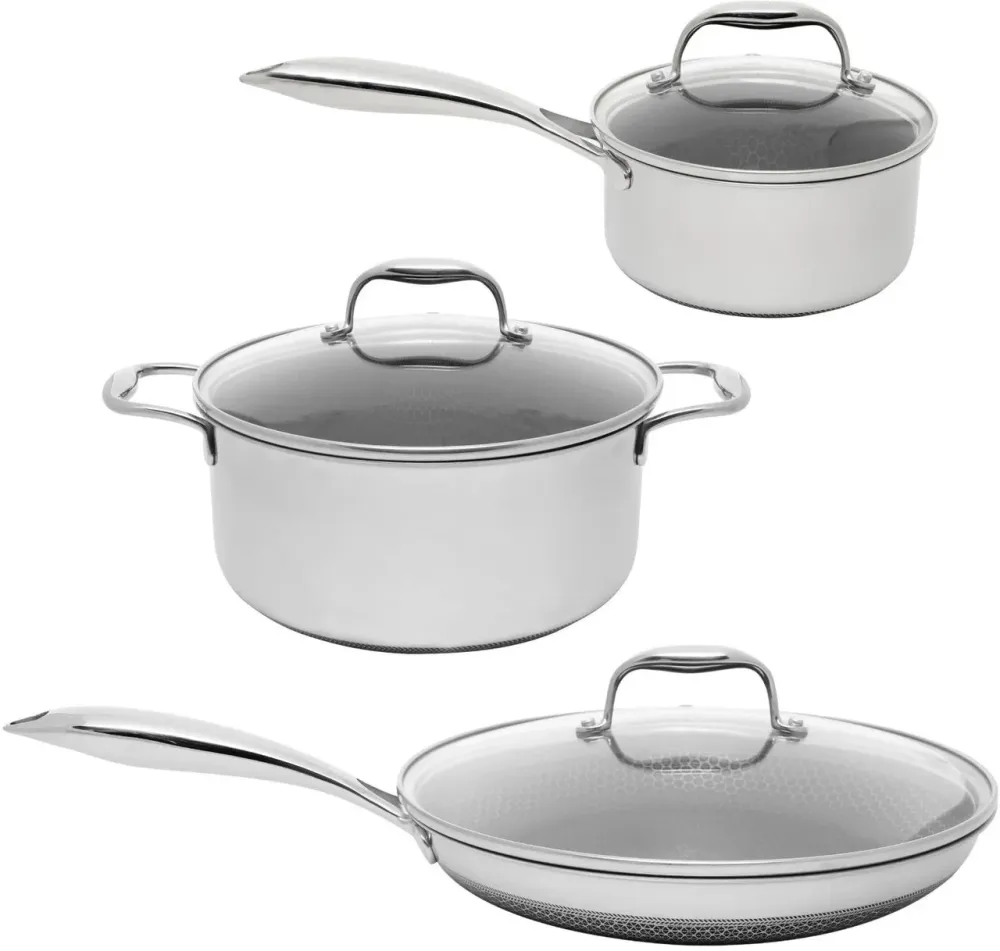 Kohersen Zestaw naczyń FAMILY z powłoką DIAMOND BLACK CUBE Киев - изображение 1