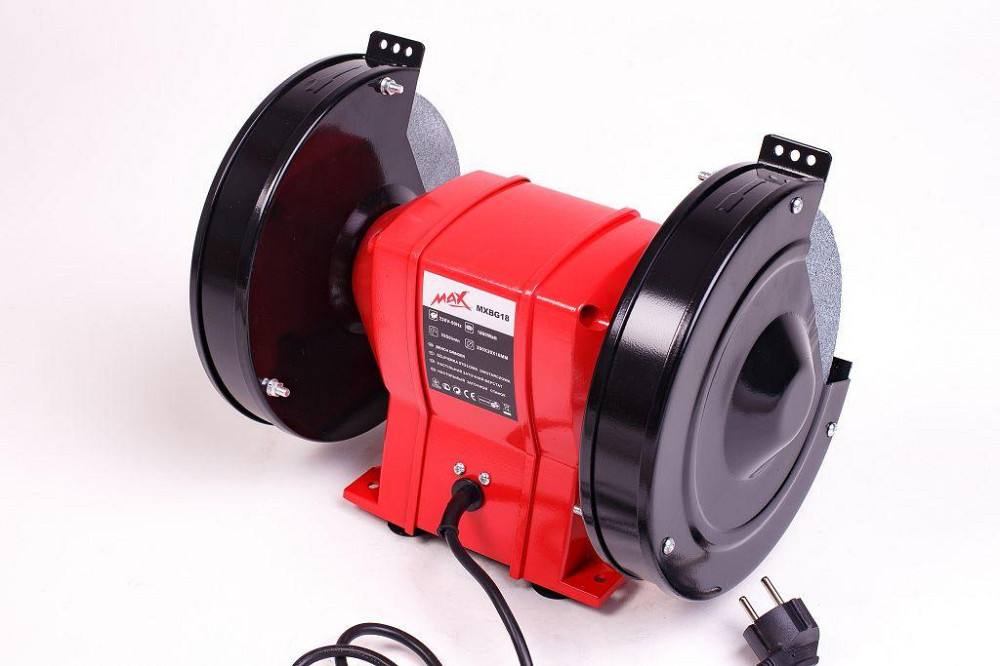 Точильний станок MAX MXBG18, 1800 Вт, універсальний, 200 мм, Чехія Львів - фото 7