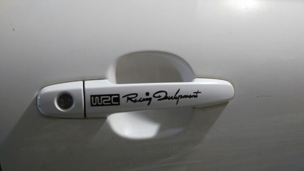 Наклейки на ручки авто світловідбивні Київ - фото 5