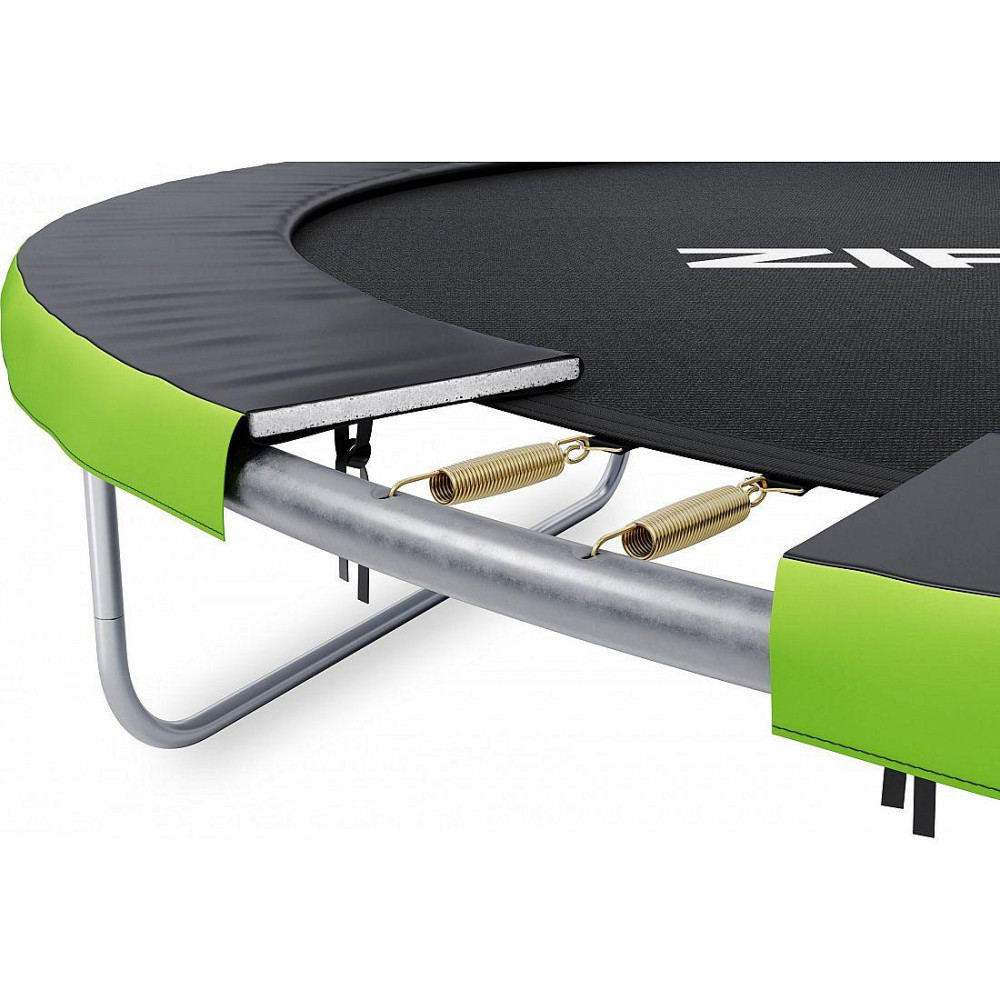 Батут Zipro Jump Pro с внутренней сеткой 10 футов 312 см черно-зеленый Киев - изображение 6