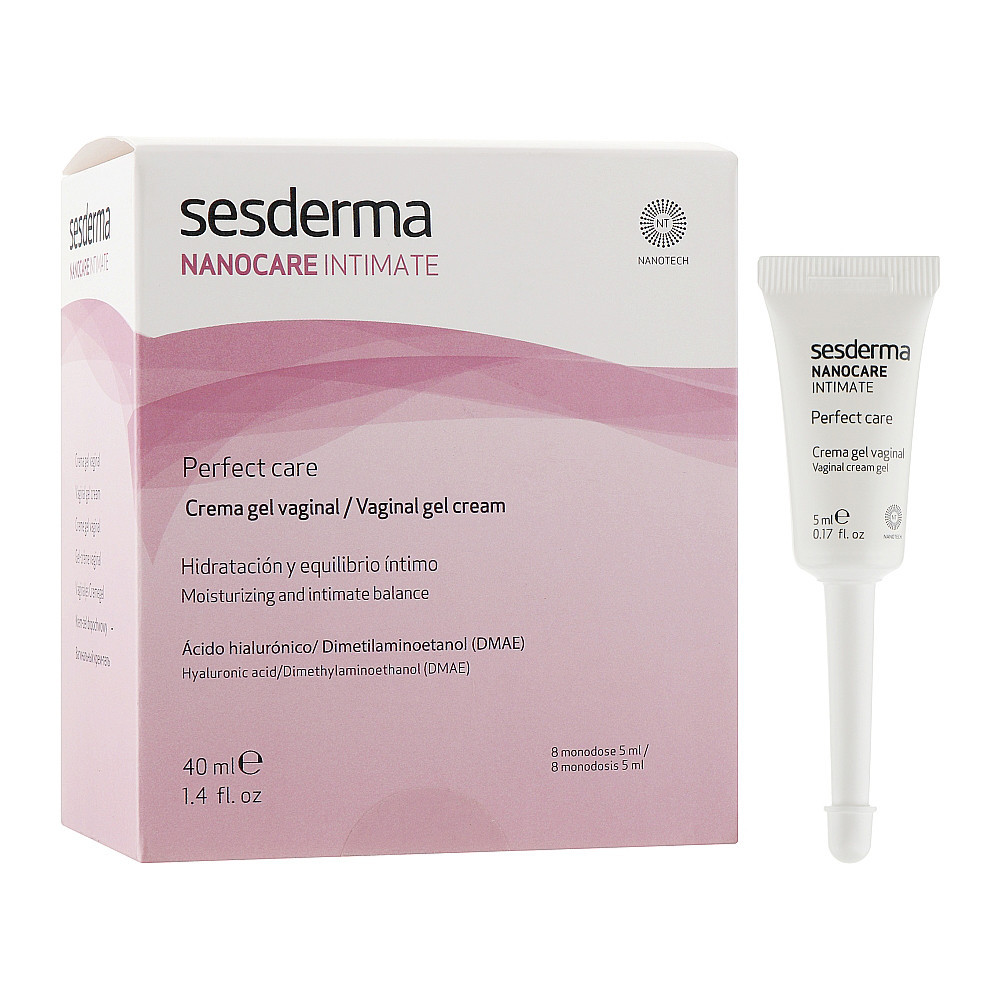 Зволожувальний омолоджувальний інтимний гель Sesderma Nanocare Intimate Revitalizer 8x5 мл Дніпро - фото 1
