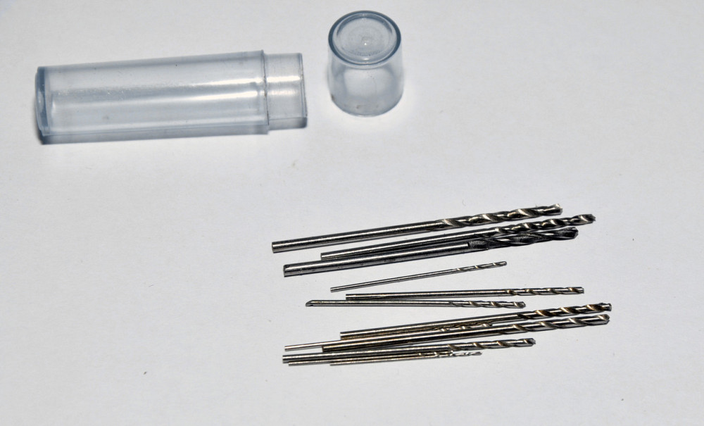 Свердло набір No1 свердла 13 шт. свердел 0.3-1.5mm гравер-бормашинка мінідриль PCB HSS Dremel Полтава - фото 1