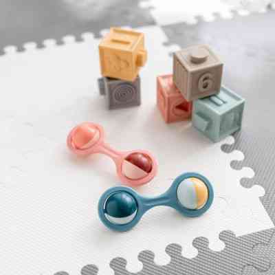 Брязкальце Canpol Штанга з рухомими елементами бірюзовий (56/153_tur) Вінниця