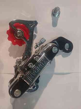 Перемикач швидкостей велосипеда задній (кріплення на наконечник) (малий ролик) Мукачево