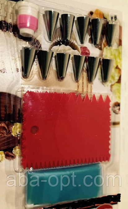 Набор для кондитерского декорирования 16 пр. Мафин (шт).Aba-Opt Одесса - изображение 1