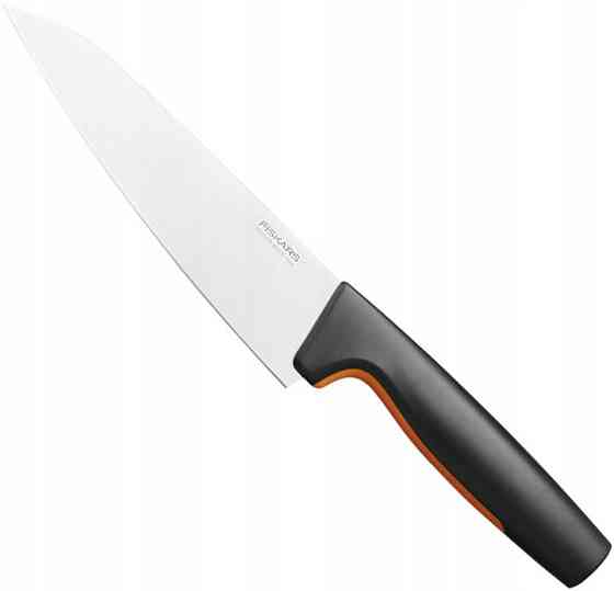 Набір Кухонних ножів 5 предметів з дерев'яною підставкою Fiskars "Functional Form" (1062927) Нержаві Нововолинськ