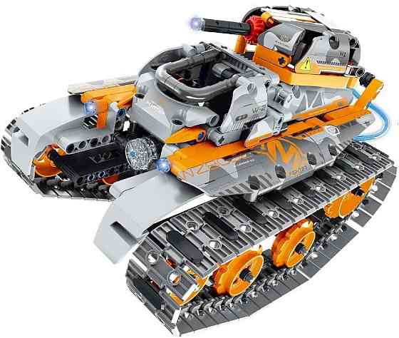 Конструктор STEM на радіокеруванні 4в1  танк робот-трансформер. Київ