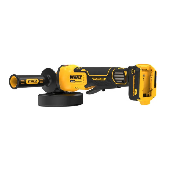 Професійна шліфмашина кутова - болгарка акумуляторна безщіткова DeWALT DCG416VSN : без АКБ, диск 125мм (DCG409VSNT) Київ