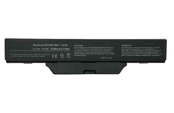 Аккумулятор для ноутбука HP Compaq HSTNN-IB51 6720s 14.4V Black 5200mAh OEM Вінниця