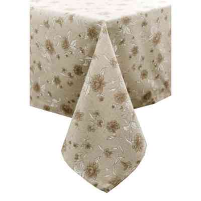 Скатертина Прованс Квіти беж Господиня 180х136 см (4823093450912) Вінниця