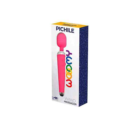 Вибромассажер Wooomy Pichile, мощный, 10 режимов вибрации Sex Aura Киев