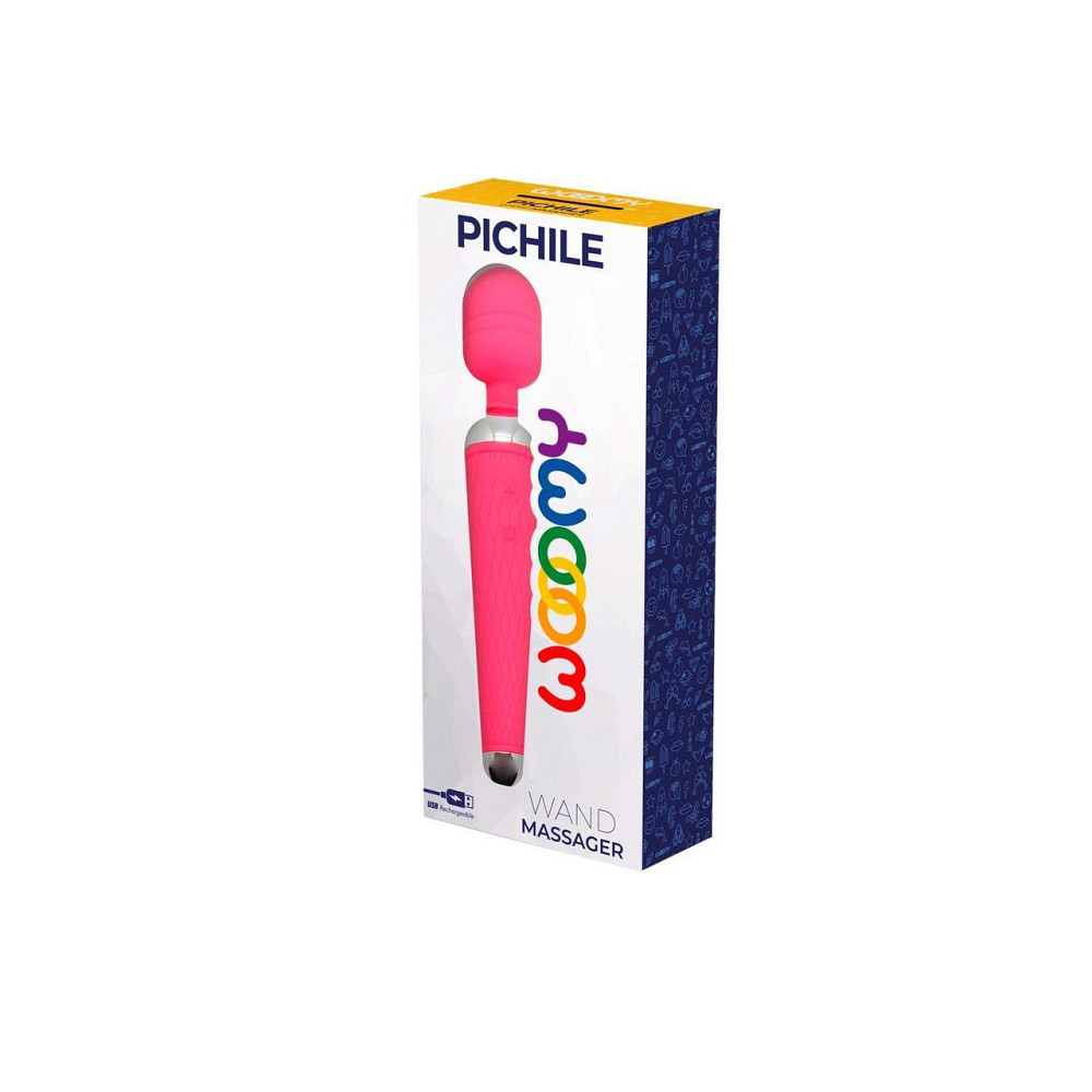 Вибромассажер Wooomy Pichile, мощный, 10 режимов вибрации Sex Aura Киев - изображение 2