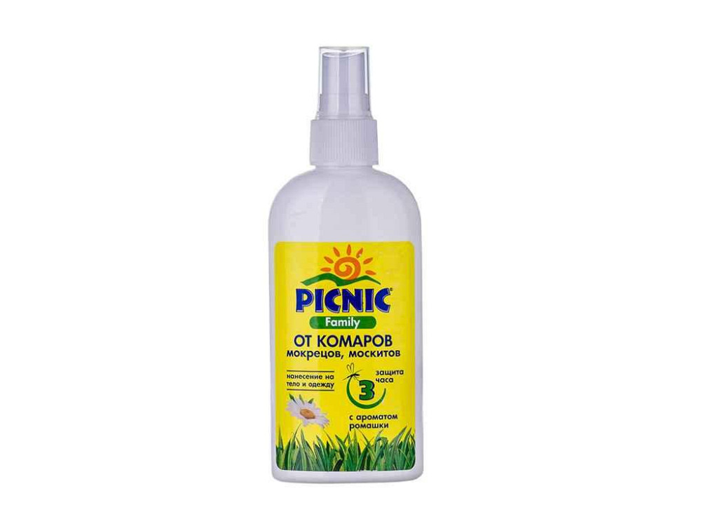 Лосьон от комаров 100 мл Picnic Family ТМ PICNIC Solmir Киев - изображение 1