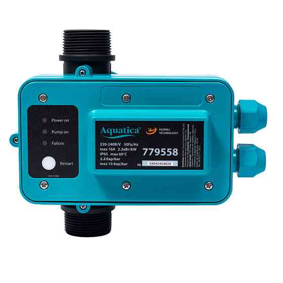 Контролер тиску електронний 2.2кВт Ø1 1/4" AQUATICA (779558) Рівне