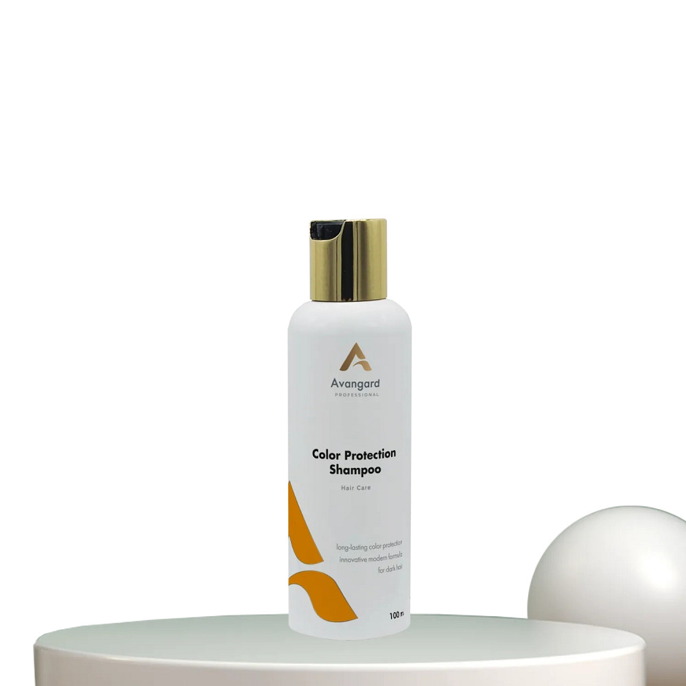Шампунь для фарбованого волосся темних відтінків з функцією збереження кольору A_Avangard Professional 100 мл Київ - фото 1