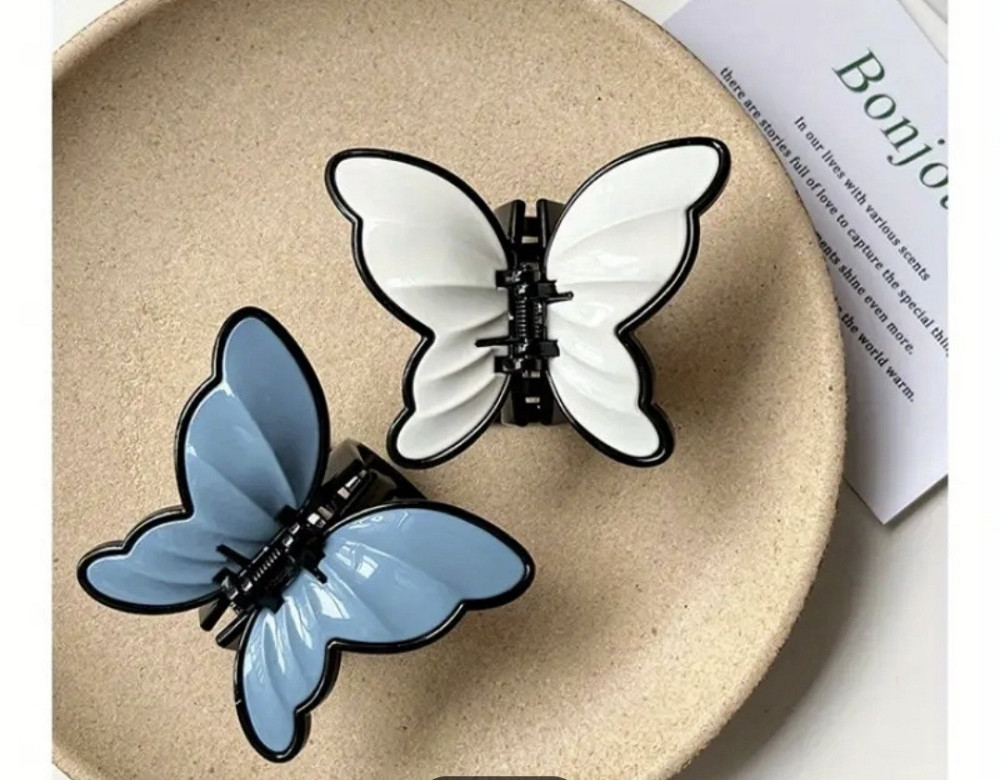 Заколка-крабік метелик Сміла - фото 2