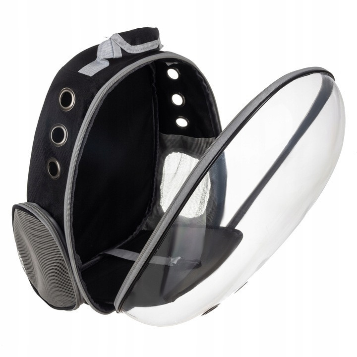 Рюкзак для транспортировки животных до 10 кг Purlov (23309) Black Нововолынск - изображение 2