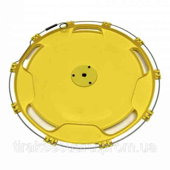Колпак колеса 22.5 задний (пластик,желтый) Колпаки на колеса 22.5 Луцк