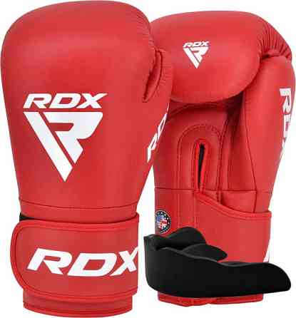 Боксерські рукавиці RDXі AS1 RED-10 унцій (капа в комплекті) Кам'янське
